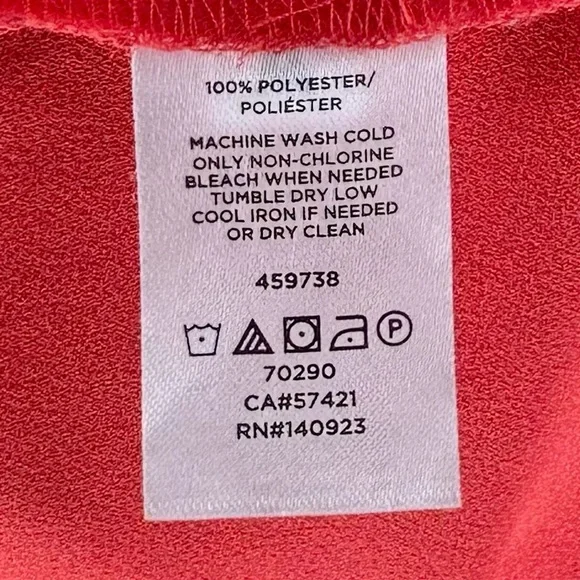 LOFT Square Neck Blouse with Flutter Sleeves Size S - Picture 9 of 11